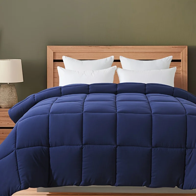 WQSPRING الأبيض أوزة سرير لحاف الملك الحجم لحاف فا...