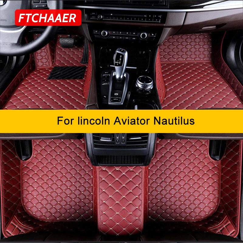 

Автомобильные коврики FTCHAAER на заказ для lincoln Aviator Nautilus 2019-2023, автомобильные коврики, Аксессуары для ног