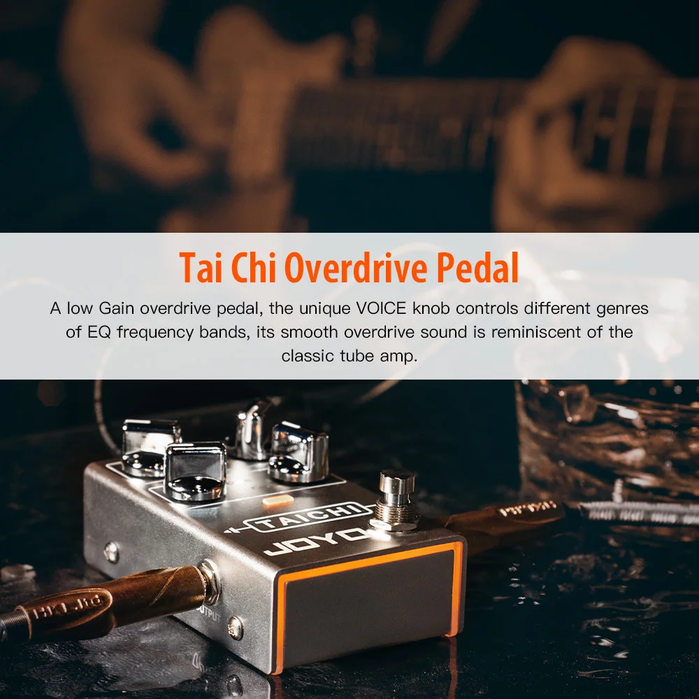 R-02 Overdrive Guitar Effect Pedal Low Gain Guitar Effects Amplifier Unique VOIC