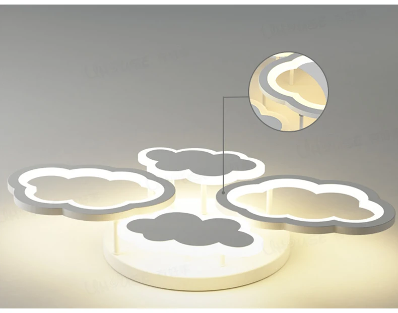 Lustres de Teto Criativo para o Quarto Luz dos Desenhos Moderno Nuvem Animados Sala Estar Estudo Casa Luminária Decoração Iluminação Interior 13 Computers & Electronics
