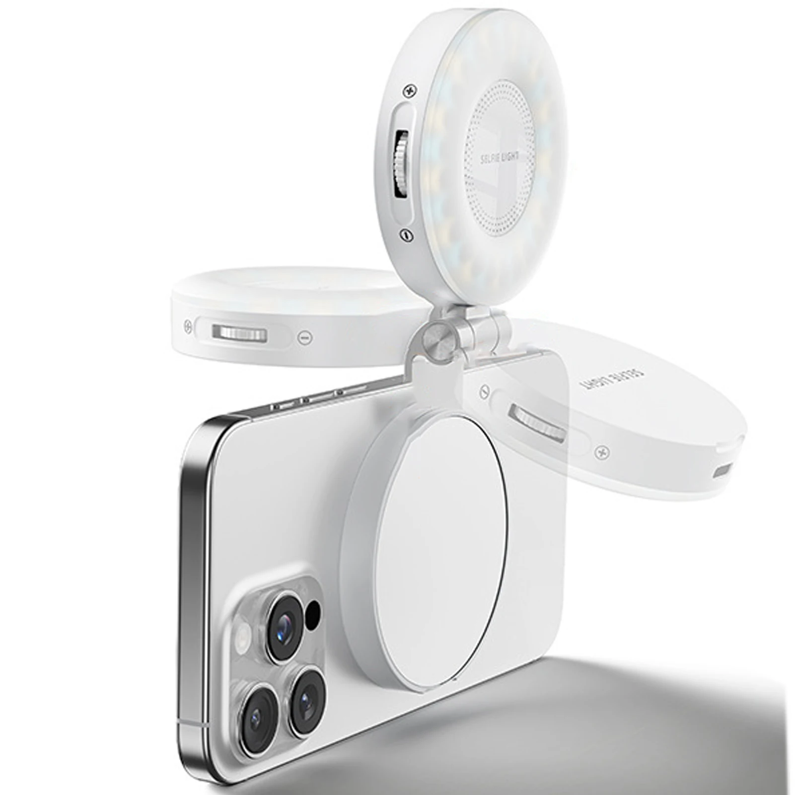 Mobile Phone Selfie Light Brightness Fill Light LED Magnetic Mini Ring Lamp Photography For iPhone 16 15 Apple 14 13 Pro - Image 6