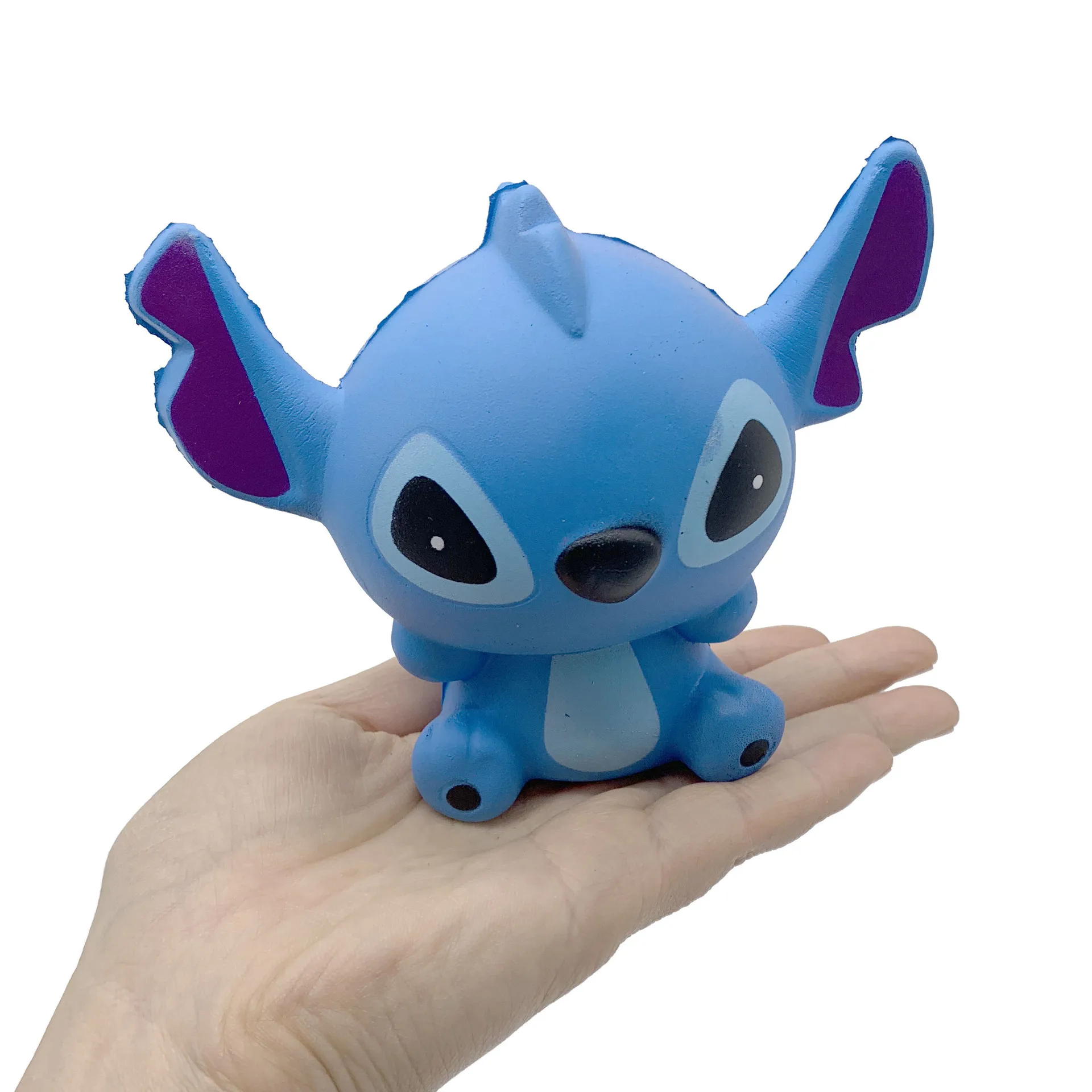 Disney Stitch Squishy Fidget Toys Anti Stress Reliever Antistress Kawaii Cute Slow Rising Squeeze Popping PU Toy Children Gifts squishy ball with net