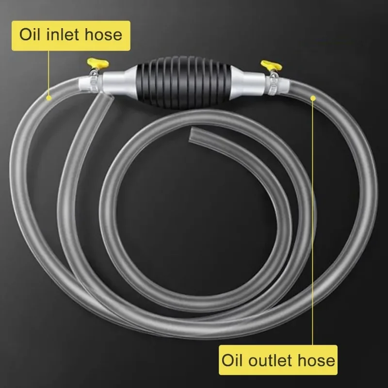 Car Fuel Pump Kit Cut Pipe Manual Suction Pipe Pumping Durable For Liquid Petrol Tuning Fuel Diesel Pump Transfer Oil Easy Tools
