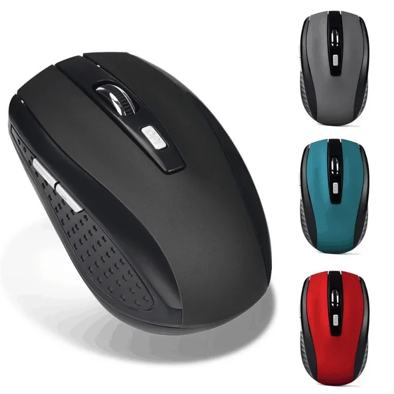 2.4G Wireless Mouse Silent Mouse Adjustable DPI Levels Portable Charging Mobile Optical Office for Notebook PC MacBook