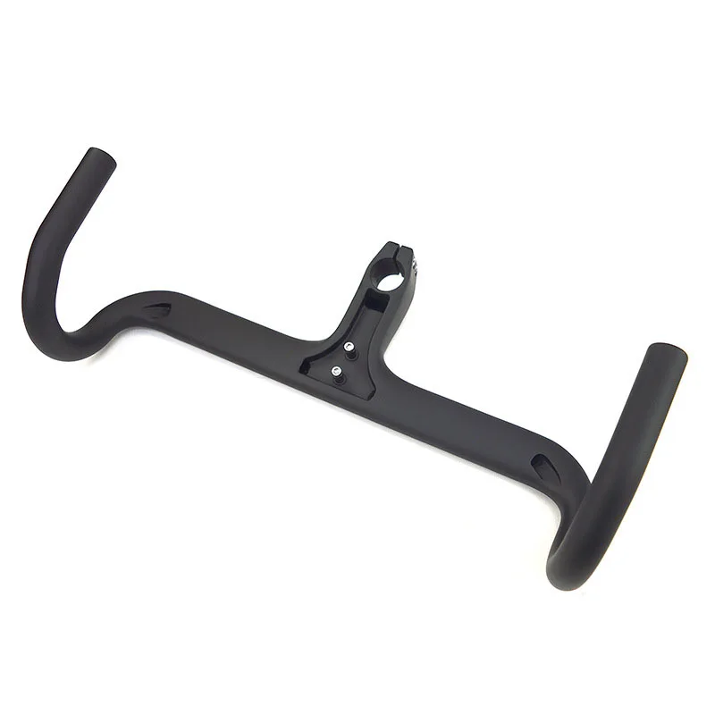 Kein Logo 17 ° Aero Carbonfaser-Rennradlenker mit interner Kabelführung, leichter Dropbar für Rennräder – Detail 7