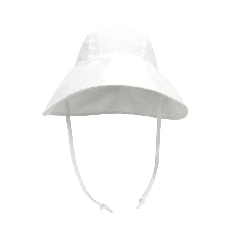 Silicone Anti-lost Chain Strap Adjustable  Baby SunHat Summer Boys Girls Bucket Hat Kids Cotton UV Travel Hats Child Big Brim Outdoor Beach Caps Fashion Casual Panama Cap baby accessories clipart