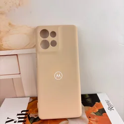 Matte TPU Soft Silicone Phone Case - Motorola Moto G14 (Antique white)
