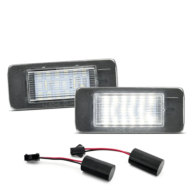 2 Luci Targa LED Canbus Per Opel Astra J Sports Tourer E Zafira C (2009-2015), Bianco Xenon 6000K - 3