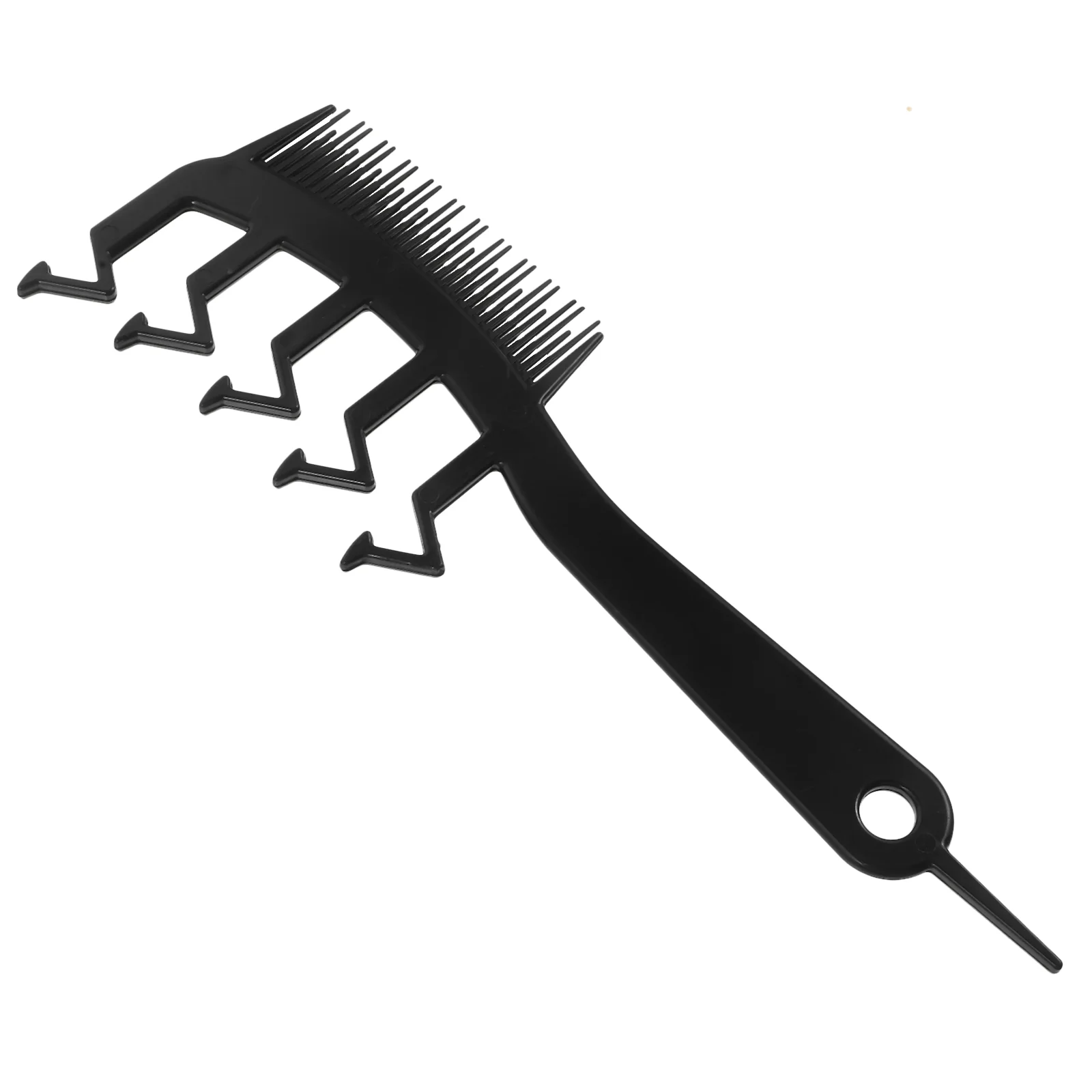 

Hair Slit Comb Z Shape Wide Tooth Comb Long Hair Style Comb Portable Instant Styling Comb Valentines Day Christmas Gifts