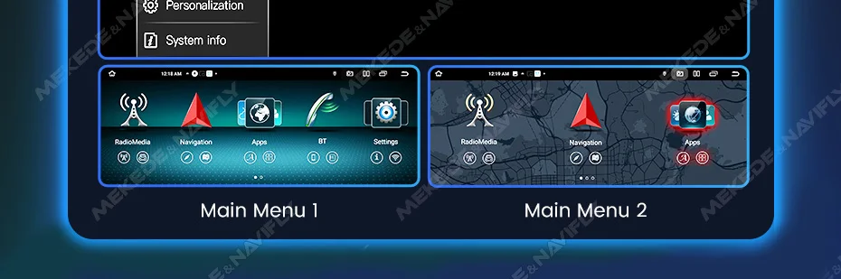 MEKEDE 12,5 zoll Drahtlose CarPlay Android 14 Auto Für Mercedes-Benz A-Klasse W176 GLA X156 CLA C117 multimedia Bildschirm DSP 4G WIFI intelligente systeme für autos autoradio carplay apple carplay android auto – Detail 29