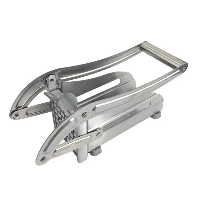 Manual Potato Cutter Stainless Steel French Fries Slicer french fry cutter vegetable slicer Potato Chips Maker Meat Chopper Dicer Cutting Machine Tools for Kitchen