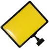 Black Frame Yellow Paper Price Tag Label Holder Advertising Rack Display Stand Card Note Holder Supermarket Vegetable 5