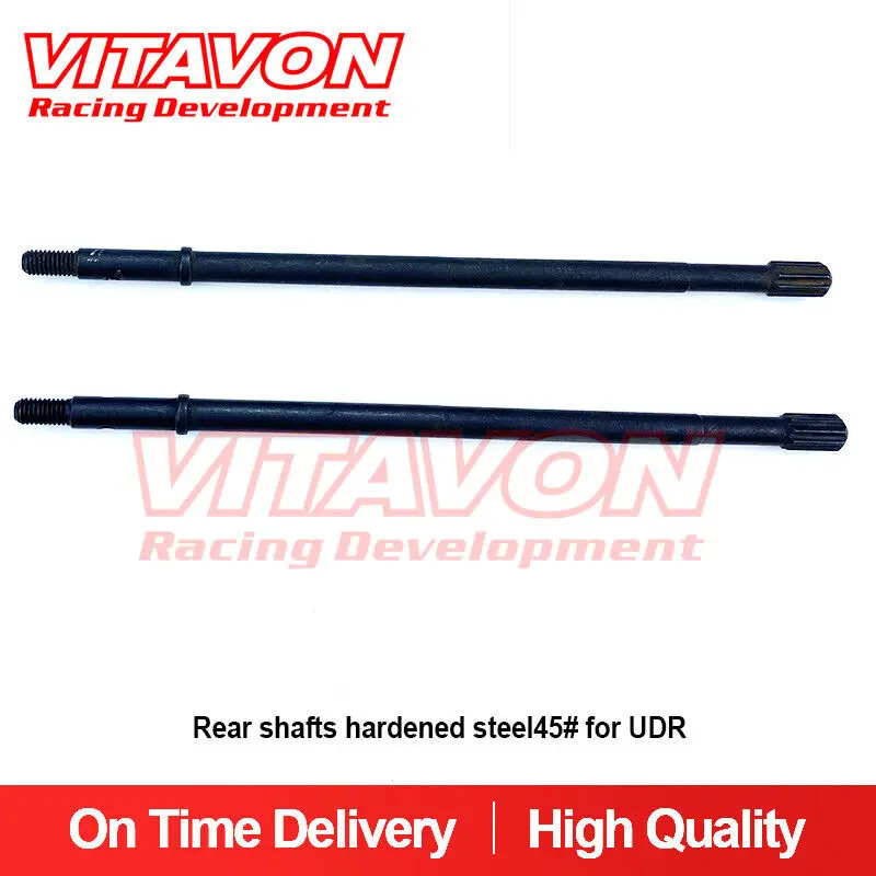 

VITAVON CNC Alu Rear shafts hardened steel45# for UDR Unlimited Desert Racer 1:7