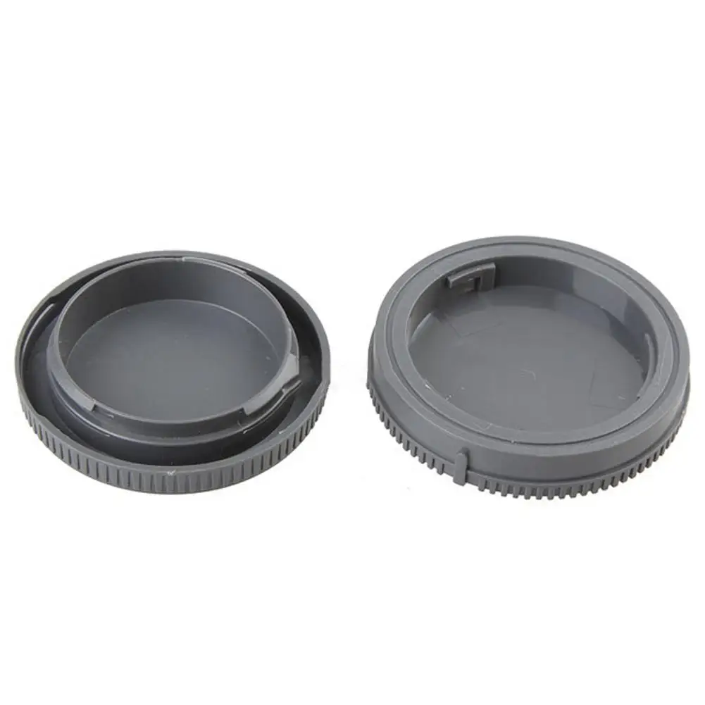 Camera Rear Lens Cap & Body Cap Cover for Sony E Mount NEX3/NEX5 A1 A7C A7R IV III A7 III II A7S II A6600 A6500 2pcs