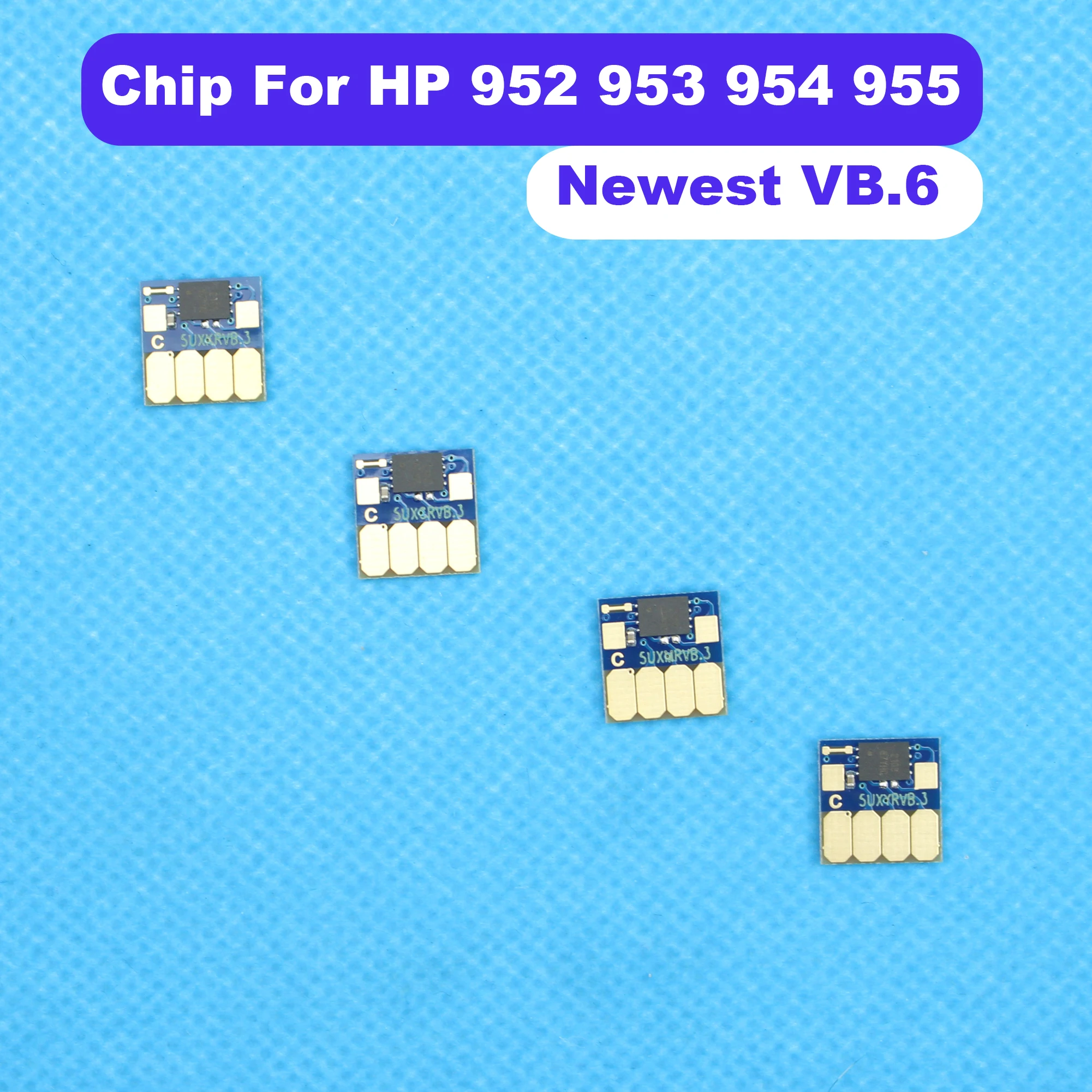 

Latest Version Vb.6 Auto Reset Chip For HP 952 953 954 955 955XL For OfficeJet Pro 7740 8210 8710 8720 8730 ARC Chip 954 953 XL