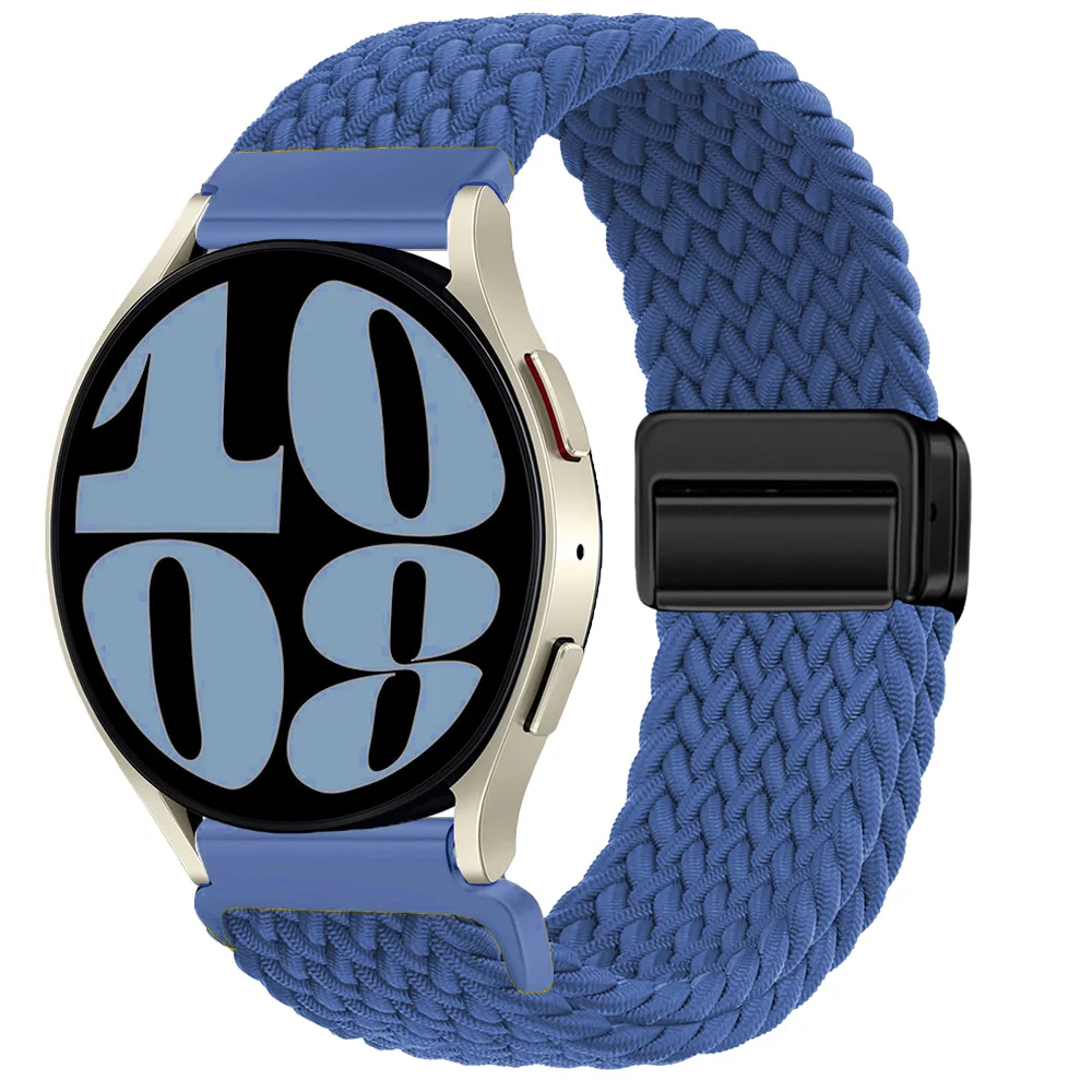 Flexible Braided Nylon Smartwatch Strap - 22mm/20mm Band