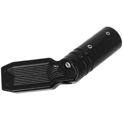 Yamaha TMAX560 Motorcycle Kickstand Extension Pad Accessories (B No logo Black)