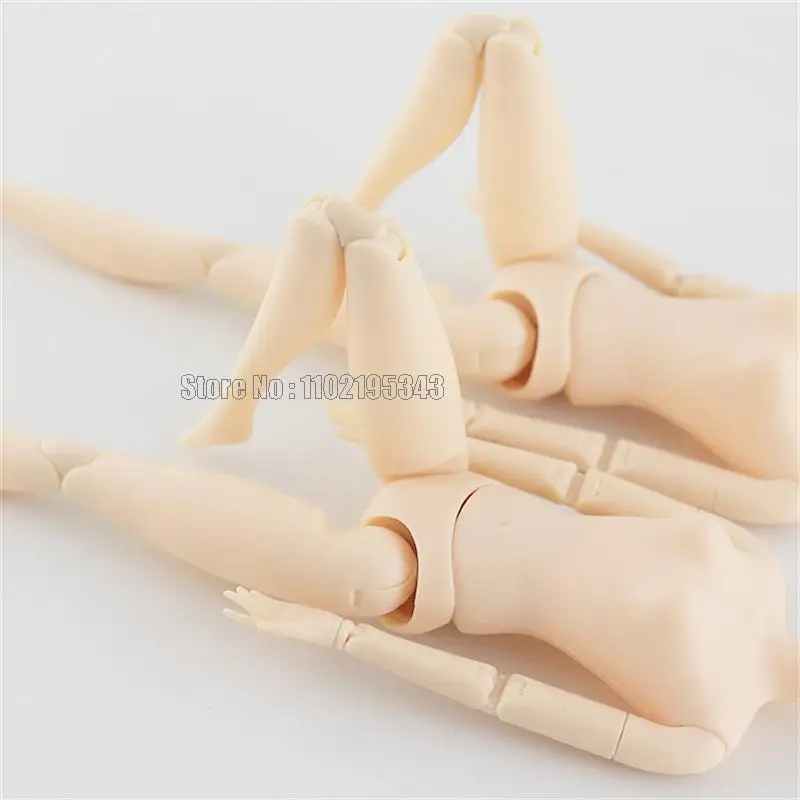 Ball Joints Naked Body For 30cm Doll 28 Joints Moveable Female Body Girl Toys