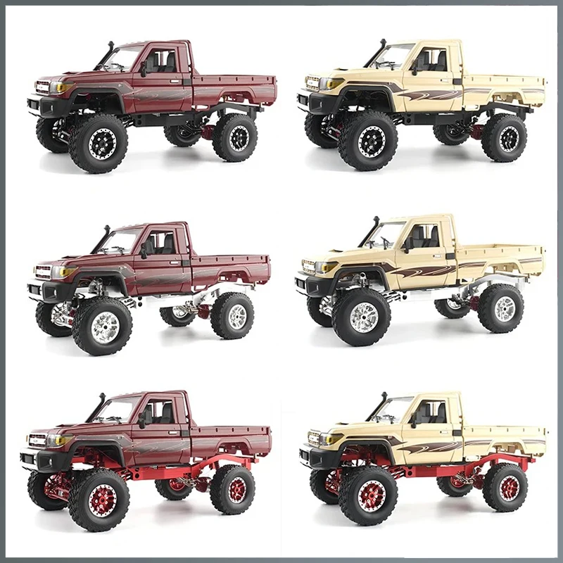 1:12 Rc Car Metal Upgrading Model Mn82 Retro Full-scale Simulation LC79 2.4g 4WD 280 Motor Remote Control RC Truck Model Car Toy 6