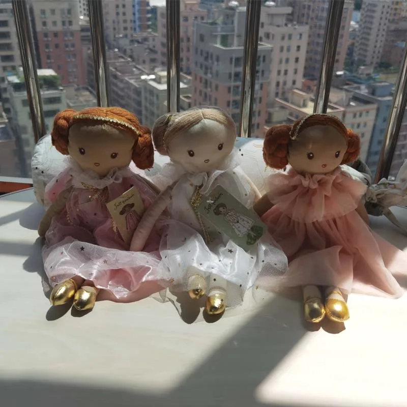 Nordic 50cm Fairy Soothing Girl Doll Plush Toys for Baby Girls Sleeping Toys Kids Gift Baby Girls Room Decoration Nursery Decor 3