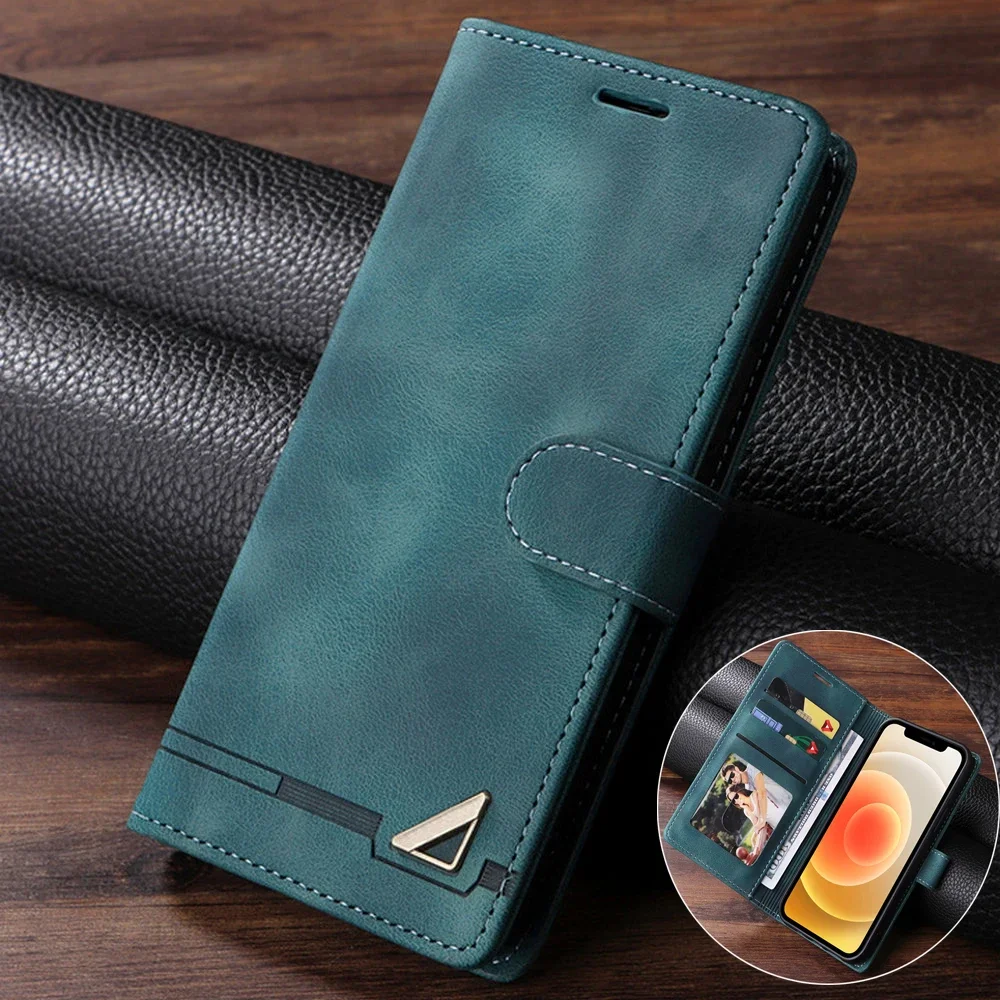 S23 Fe S 24 5G Custodia Di Lusso Per Samsung Galaxy S24 Ultra Leather Flip Magnetic Book Etui Per Galaxy S24 S 24 Plus Portafoglio Cover