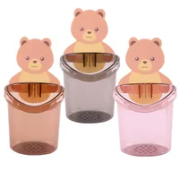 1pcs Toothbrush holder Bathroom accessories Bathroom supplies organizer Bathroom shelf Toothpaste holder Comb storage rack 1