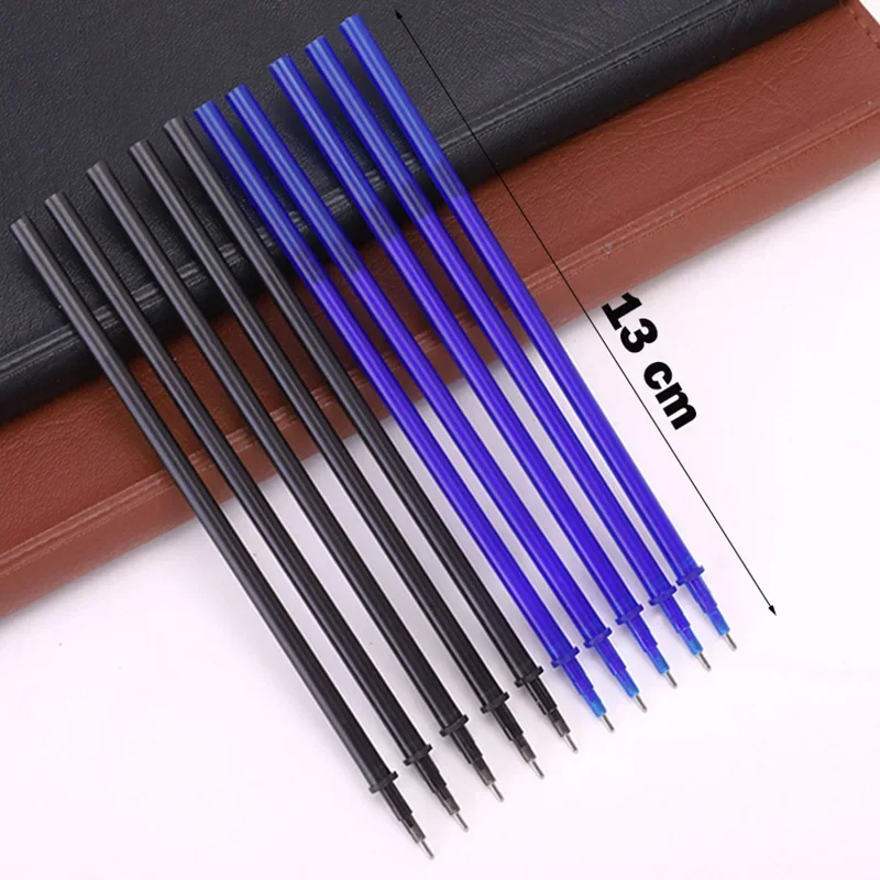 20Pcs Erasable Gel Pen Refill 0.5mm Black/Blue/Red/Green/Purple/Orange Ink Magic Erasable Pens Refills School Writing Supplies 4