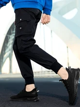  Men's Shoes New Trend Versatile Casual Sports Men's Running Flying Weaving Super Fire Mesh Tide Shoes PU Mesh Increase 