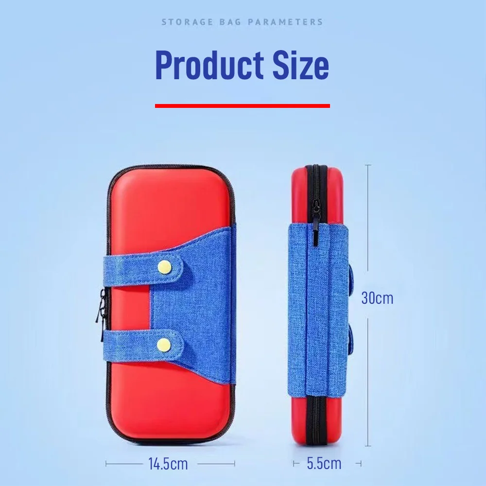 Slim Travel Case for 2025 Switch 2 Accessories Waterproof EVA Hard Shell Protective Carrying Storage Hand Bag NS 2