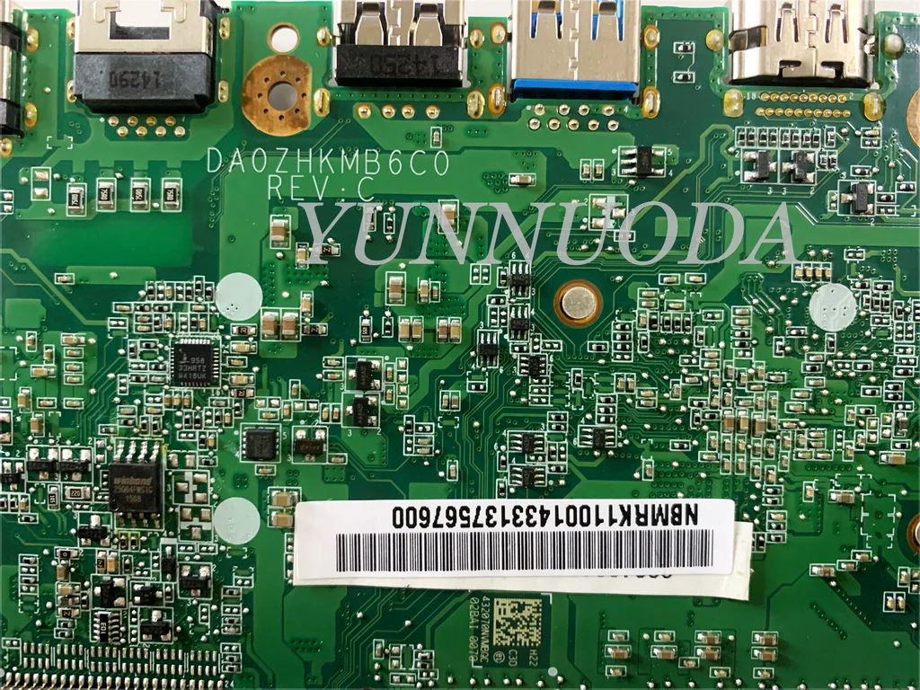 Placa-mãe Portátil para Acer Aspire Da0zhkmb N2840 N2940 Cpu Nbmrk11001 Testado Bom E3112 Es1-111 Zhk - Imagem 2