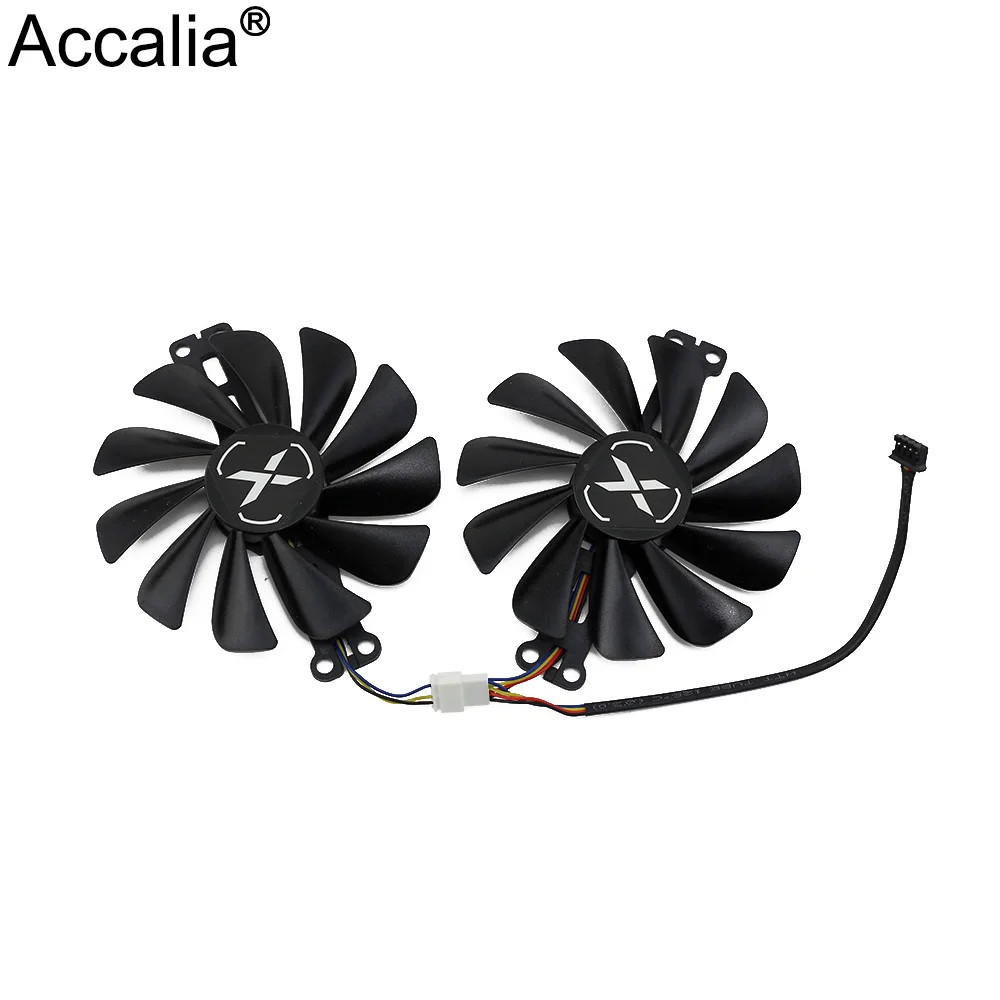 2pcs/set 95mm Alternative Fy010010m12lpa Cf1010u12s Graphics Card Fan