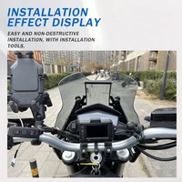 For MOTO GUZZI V 85 TT V85TT V85 TT 85TT Motorcycle Accessories SMART Phone GPS Navigation Plate Bracket Handlebar Adapt Holder - Image 3