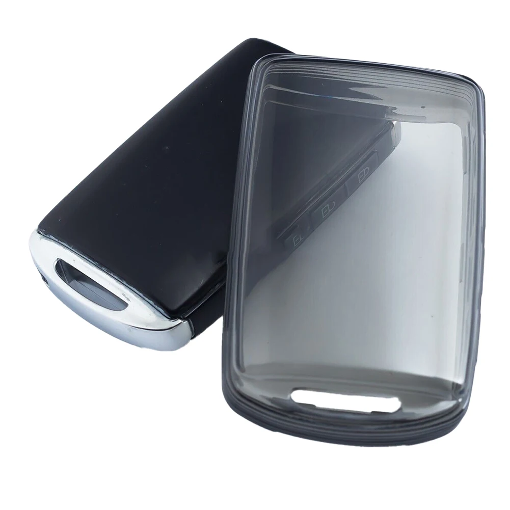 Copertura Protettiva Per Chiave Auto Nera Trasparente Per Mazda 3 (Bp) Per 6 (Gj) Per Cx-30 (Dm) Per Cx-50 (Va) Per Cx-90 Per Cx-5