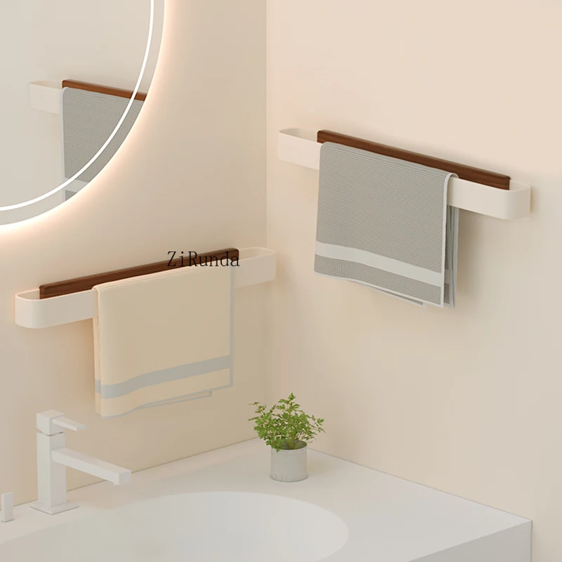 Creative non-punching towel ring, round towel rack, hanging ring