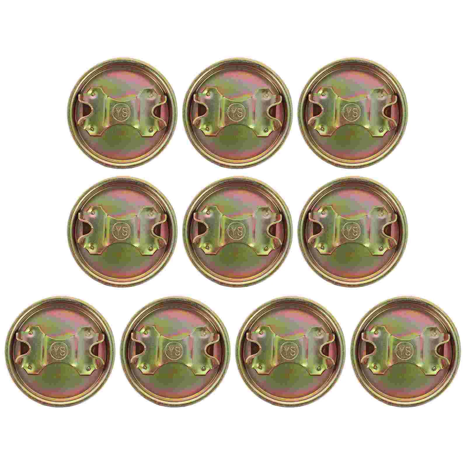

10pcs Oil Barrels Sealing Caps Drum Bung Plug Iron Oil Drums Sealing Caps
