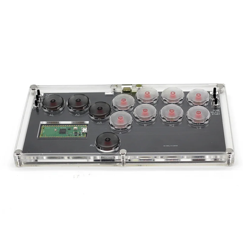 Kei　hitbox B47C Arcade 12Key Hitbox Fightstick Mini Hitbox Fighting