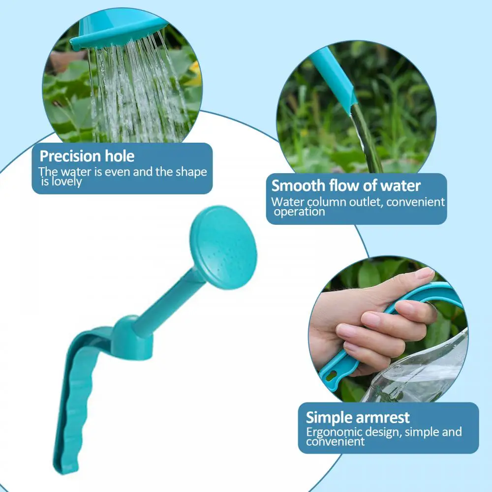 Gardening Plant Watering Handheld Dual-purpose Water Spray Bottle Water Can Top Waterers Shower Seedling Irrigation Supplies watering can pressure spray bottle