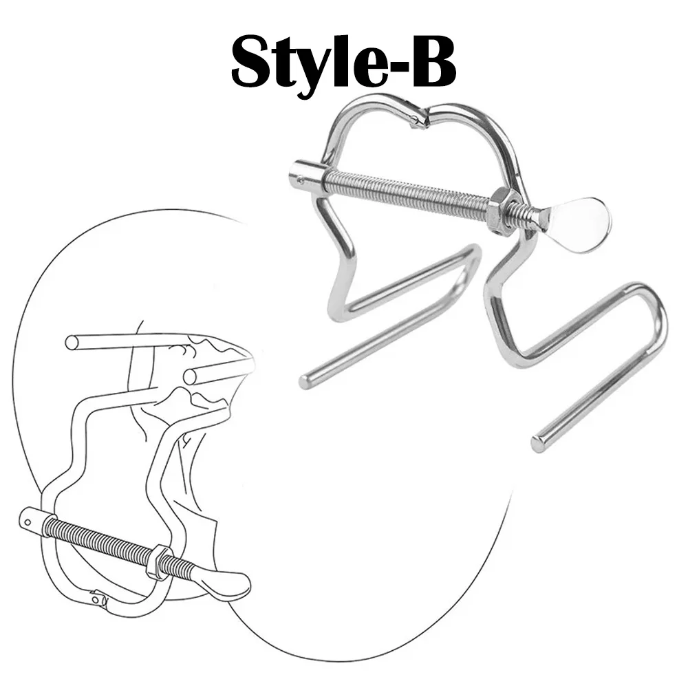 Stainless Steel Adjustable Huge Anal Dilator Metal Vaginal Dilator Anal Training Vaginal Speculum Fisting dildos Adult Sex Toys