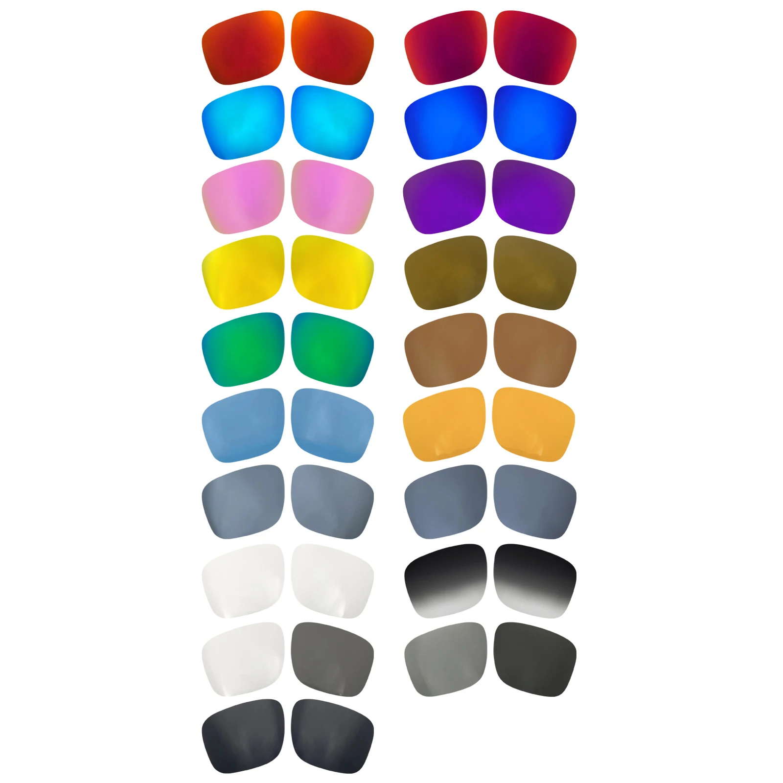 Lenses Polarized Replacement 1.0 mm xyqrenrr for Oakley Holbrook RX OX8156 (54mm width version,not for 56mm)Sunglass