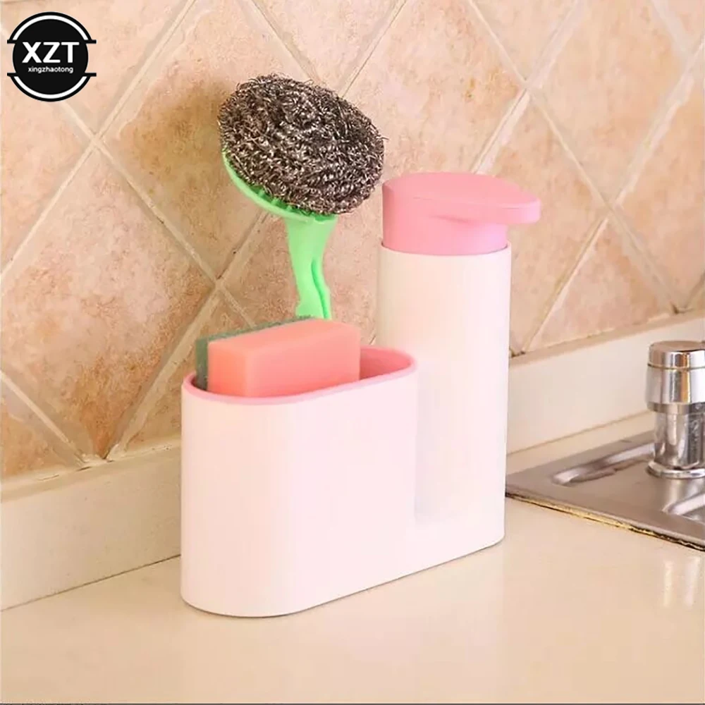 Kitchen Shampoo Soap Dispenser Container Holder Portable Home Bathroom Plastic Liquid Soap Shampoo Storage 1PCS soap liquid box pressing soap liquid box soap dispenser