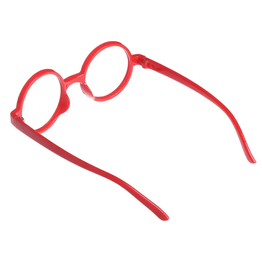 Portable Plastic Round Glasses Frame for Kids