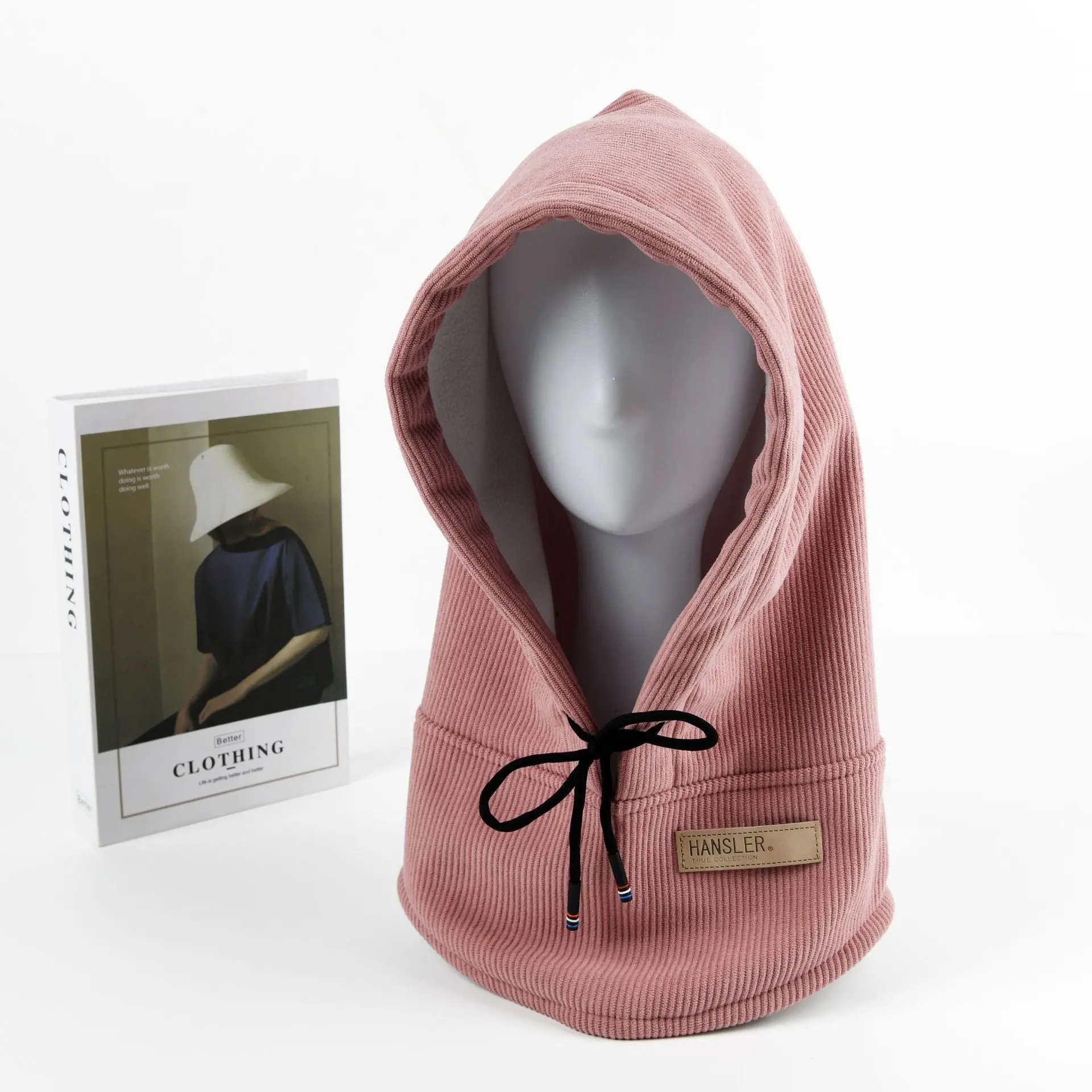 Hats Baraklafa Einteilige Pullover-Halsmütze für Männer und Frauen, winddicht, warm, modisch, Herbst-Winter-Panamahut H197 – Detail 8