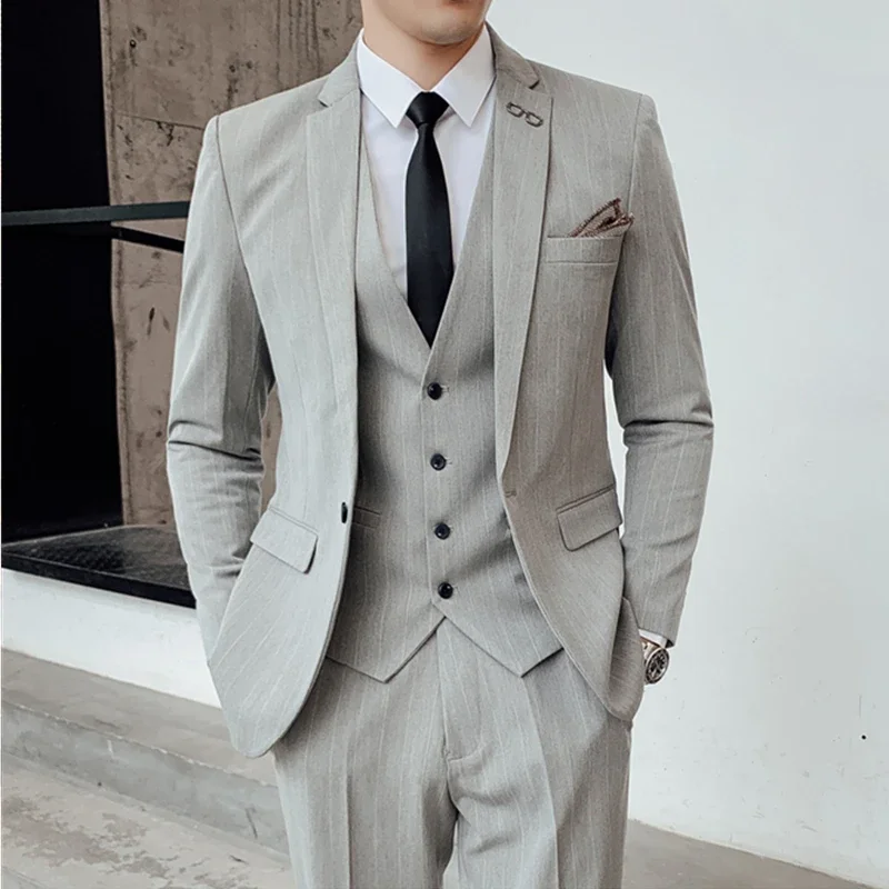 Ensemble 3 pièces Gris clair