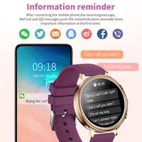 Relojes inteligentes LIGE de lujo para mujer, llamada Bluetooth, teléfono conectado, reloj para mujer, Monitor de salud, reloj inteligente deportivo, regalo para mujer 2023 - Imagen 3