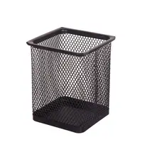 Multifunction Square Mesh Pen Pot Multicolor Pen Holder Desk Tidy Stationery Organiser Pencil Storage Stationery Organizer 4