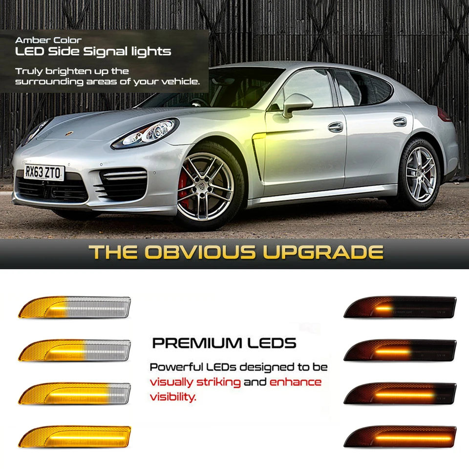 ポルシェ パナメーラ 右デイライト ウィンカー 970.631.082.02 ポルシェ 970 パナメーラ 右 デイライト ウインカー 970.631.082