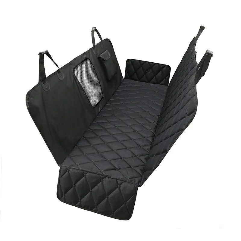 Waterproof Pet Car Seat Cover for Back Seat Non-Slip Universal Fit Dog Car Mat Durable Nylon Protects Vehicle from Mess