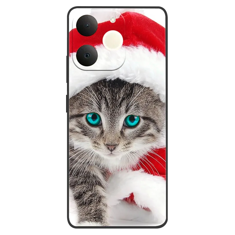 Christmas Edition Soft Silicone TPU Back Cover - Festive Phone Case Bumper