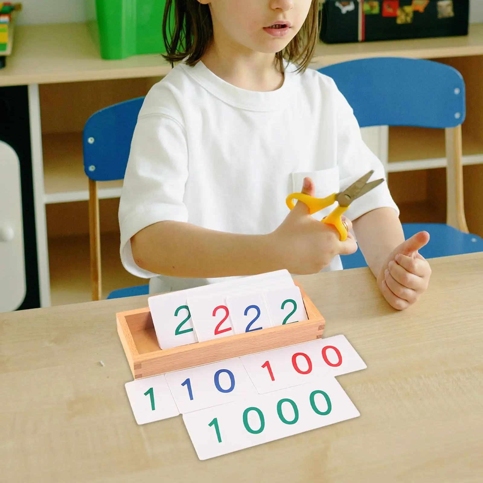 

Wooden Number Cards Safe Small PVC Number Cards for Toddler Kids 3 -7 Years Old Girls Number Learning Boys Early Learning Centre