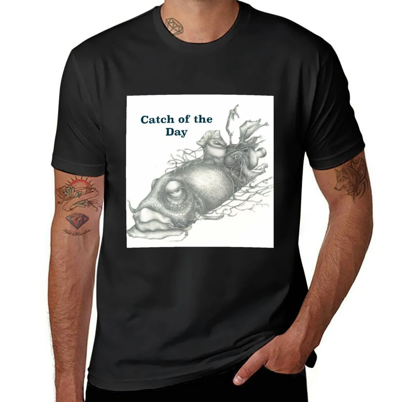 Catch Of The Day T-Shirt for a boy vintage clothes boys whites big and tall t shirts for men